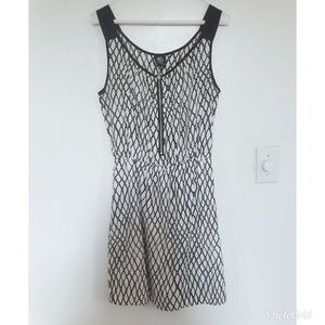 Bodeau Black and White Dress